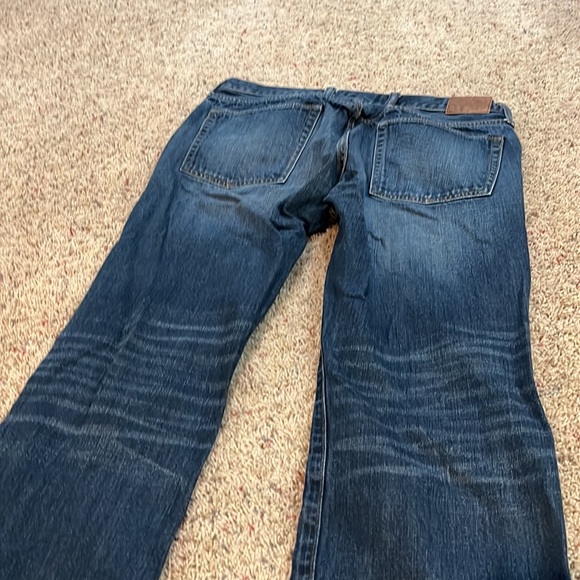 Gap faded dark wash men’s jeans - Picture 3 of 4